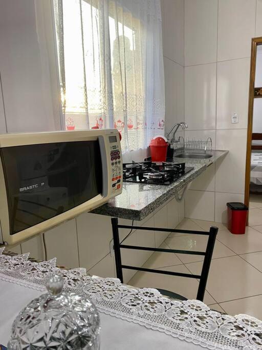 Hospedagem Mae Aparecida - Casa Ngoại thất bức ảnh